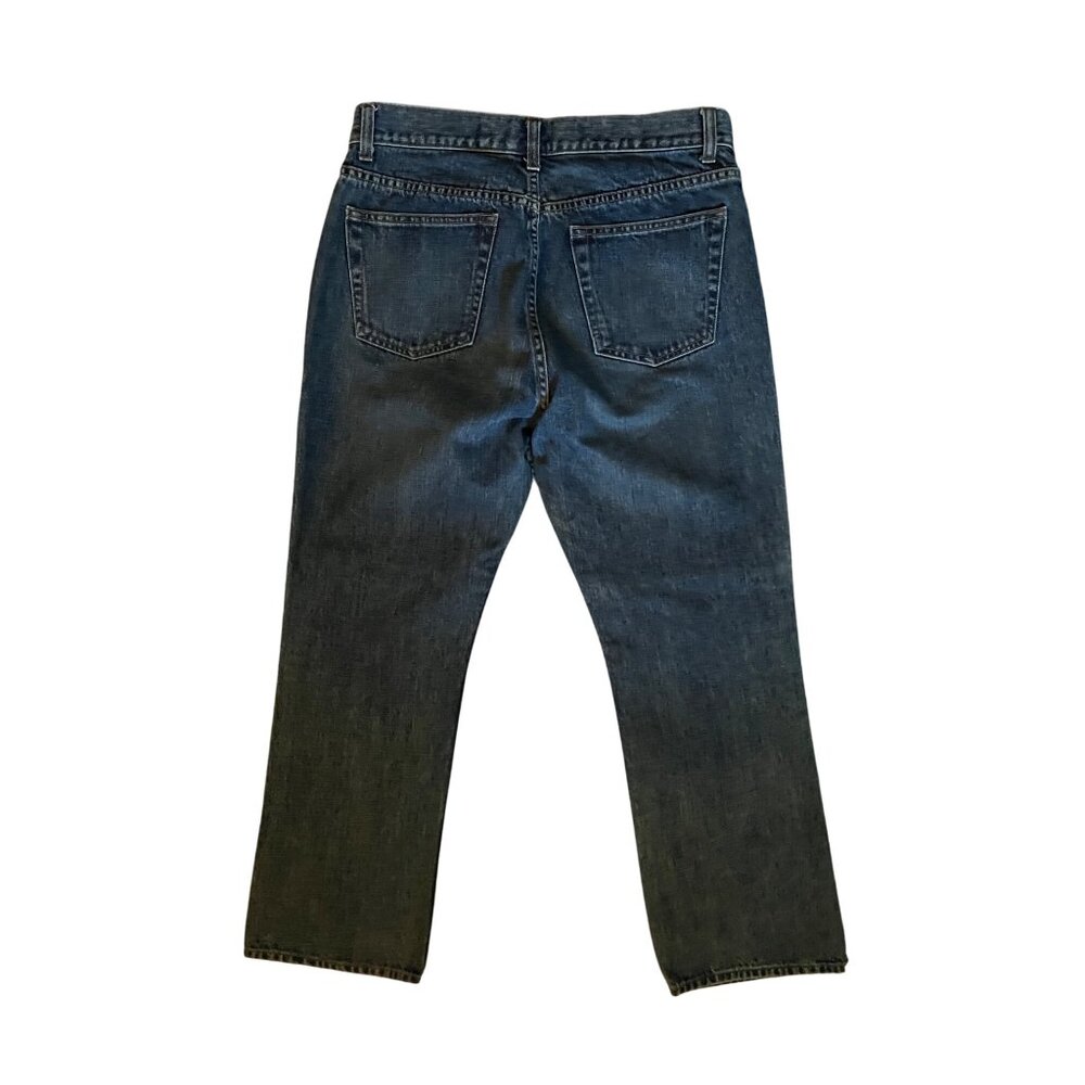 Gap Women's Bootcut Jeans 10A 100% Cotton Vintage 2002 Ankle Length Blue Denim - Picture 4 of 13